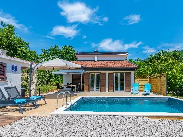 House with Private Pool for 6 in Labin, Croatia