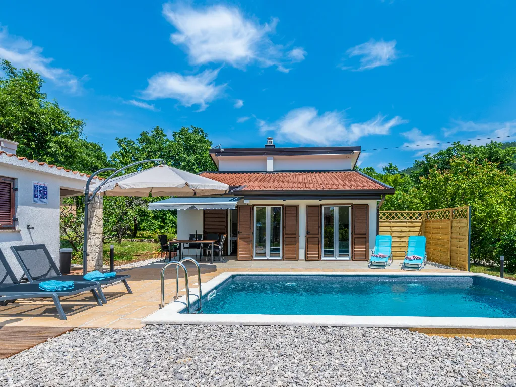 House with Private Pool for 6 in Labin, Croatia