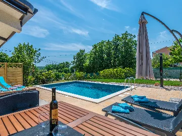 House with Private Pool for 6 in Labin, Croatia