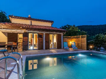 House with Private Pool for 6 in Labin, Croatia