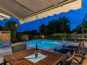 House with Private Pool for 6 in Labin, Croatia