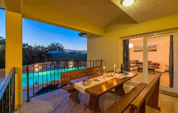 Brgod House for Up to 8 Guests with Pool