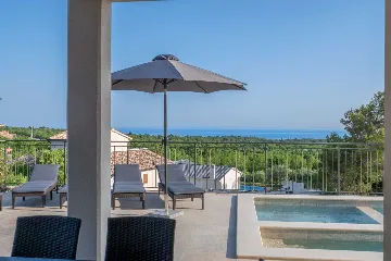 Sea View Villa for 10 in Sveti Lovreč Labinski