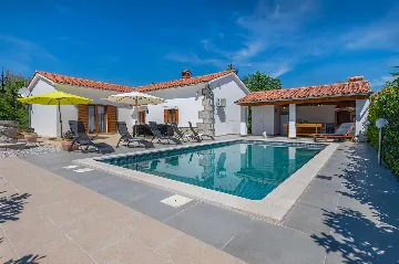 3-Bedroom Villa with Private Pool in Labin