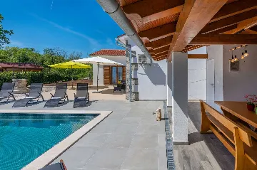 3-Bedroom Villa with Private Pool in Labin