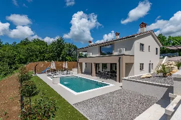 Modern 4-Bedroom Villa in Pićan with Private Garden