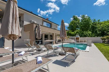 Modern 4-Bedroom Villa in Pićan with Private Garden