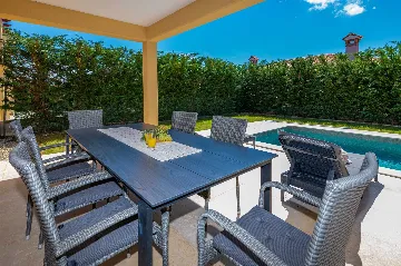 4-Bedroom Villa with Private Pool in Nedešćina