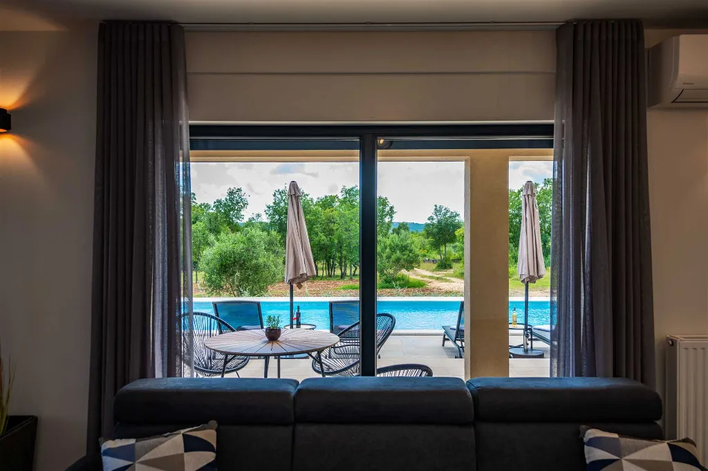 Raša Villa with Private Pool for Up to 18 Guests