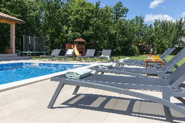 Villa with Private Pool in Krsan for 8 Guests