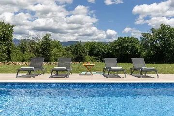 Villa with Private Pool in Krsan for 8 Guests