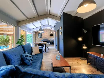 2-Bedroom Villa with Private Garden in Labin