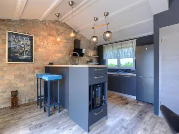 2-Bedroom Villa with Private Garden in Labin