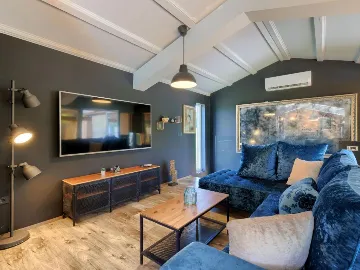 2-Bedroom Villa with Private Garden in Labin