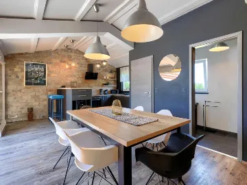 2-Bedroom Villa with Private Garden in Labin