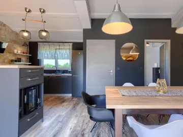 2-Bedroom Villa with Private Garden in Labin