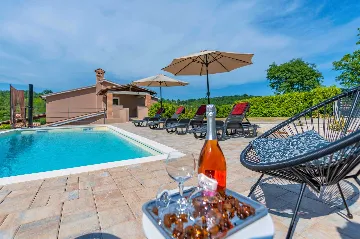 Villa with Private Pool and Garden in Pićan