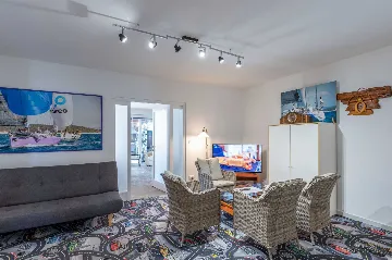 Ground-Floor Apartment in Vinkuran for 3 Guests