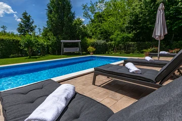 Nedešćina Villa for Up to 8 Guests with Private Pool