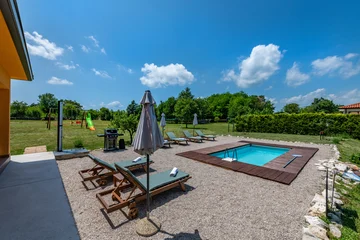 3-Bedroom House with Pool in Nedešćina