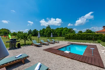 3-Bedroom House with Pool in Nedešćina