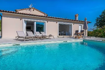 House with Pool and Rooftop Terrace in Pazin