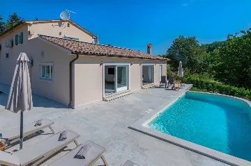 House with Pool and Rooftop Terrace in Pazin