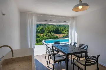 House with Pool and Rooftop Terrace in Pazin