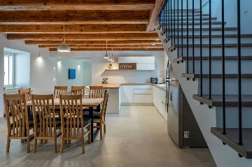 House with Pool and Rooftop Terrace in Pazin