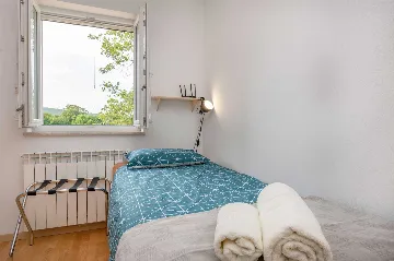 Villa in Labin with Fenced Garden Pool for 8