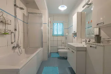 Villa in Labin with Fenced Garden Pool for 8