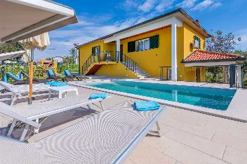 Private Pool Villa in Nedešćina for up to 8