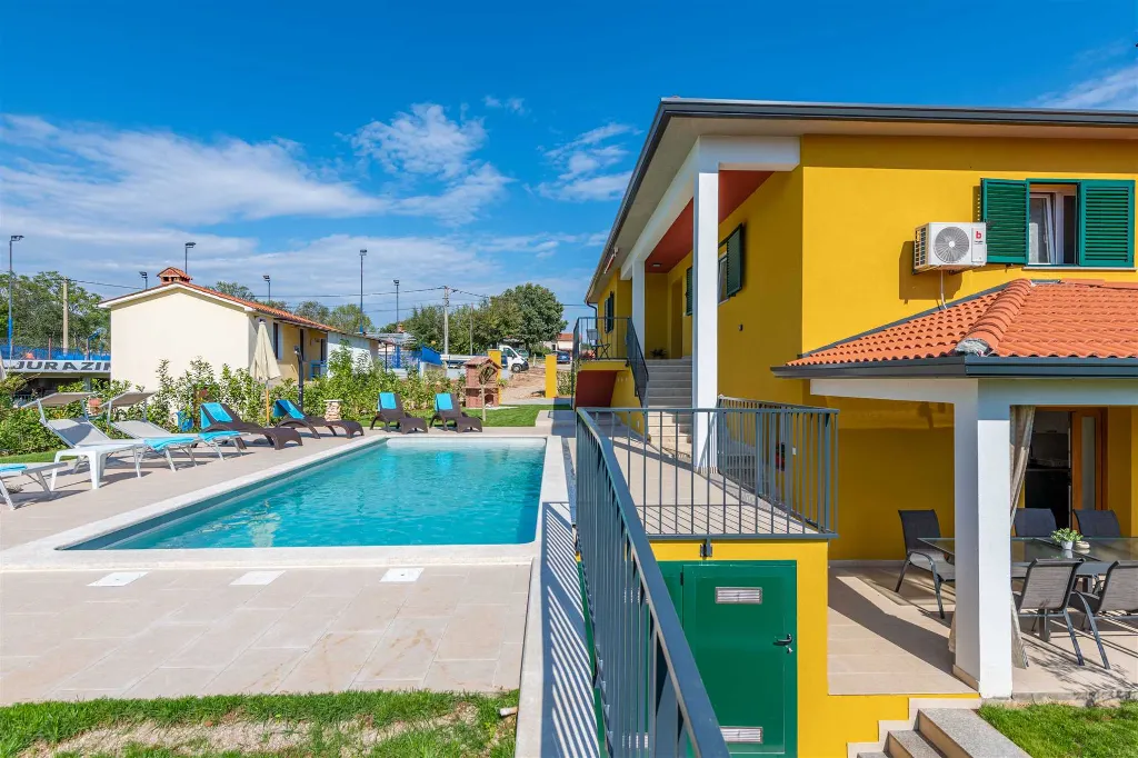 Private Pool Villa in Nedešćina for up to 8