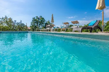 Private Pool Villa in Nedešćina for up to 8