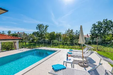 Private Pool Villa in Nedešćina for up to 8