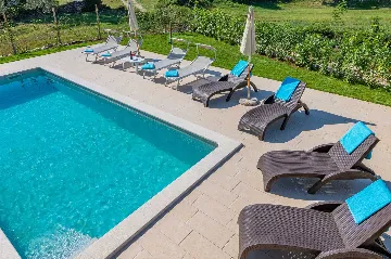 Private Pool Villa in Nedešćina for up to 8