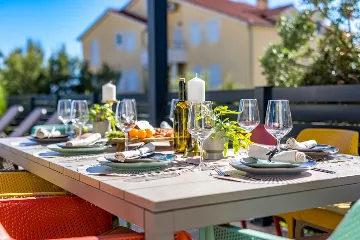 Air-Conditioned Villa in Vodice for Up to 10 Guests