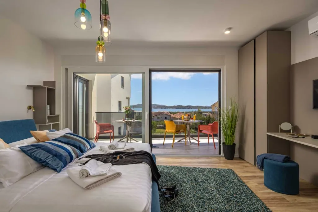 Air-Conditioned Villa in Vodice for Up to 10 Guests