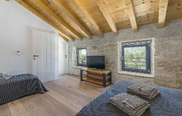 4-Bedroom Villa with Pool in Bičići, Croatia