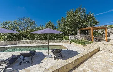 4-Bedroom Villa with Pool in Bičići, Croatia