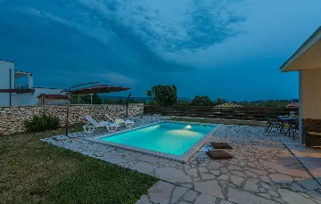 Rakalj Villa for 6 Guests with Private Heated Pool