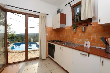 Villa with Oval Pool in Ripenda Verbanci, Croatia