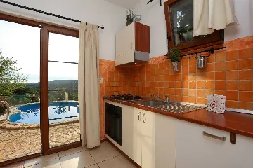 Villa with Oval Pool in Ripenda Verbanci, Croatia