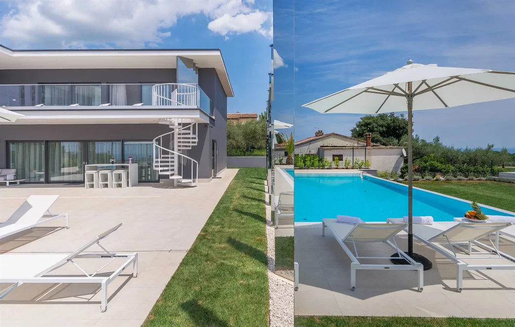 Kaštelir Villa for Up to 10 Guests