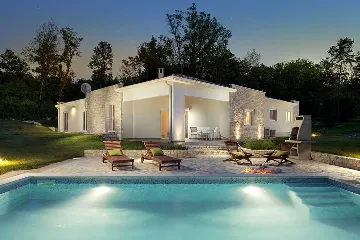 Villa with Private Pool and Sauna in Boljevići