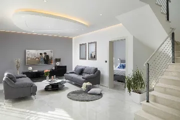 4-Bedroom Villa with Pool and Sea View in Premantura