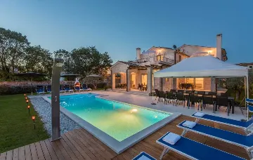 Vabriga Villa with Private Pool for Up to 14