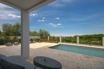 Villa in Rošini with Private Pool for 8 Guests