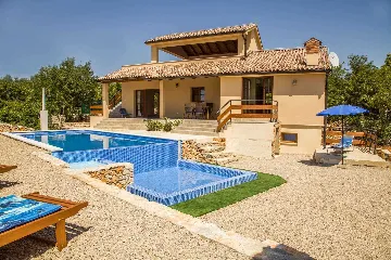 Modern Villa with Private Heated Pools in Dobrinj