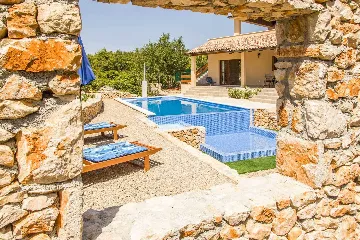 Modern Villa with Private Heated Pools in Dobrinj